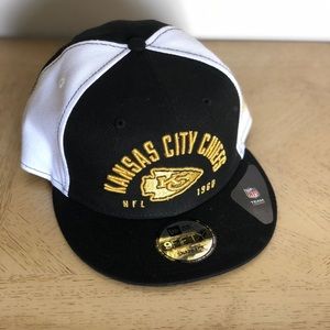 Black and Gold Kansas City Chiefs Flat Bill 9Fifty
